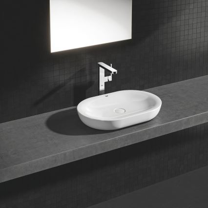 GROHE 3960800H - Lavabo à poser ESSENCE 600 × 400 mm céramique/blanc