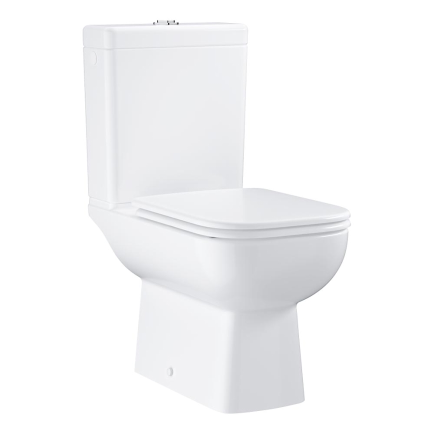 GROHE 39814000 - Ensemble WC combiné START EDGE 825 × 557 × 384 mm céramique/blanc Duro