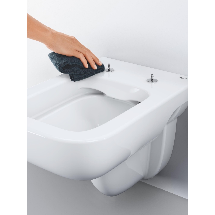 GROHE 39815000 - WC suspendu START EDGE 53,8 x 36,5 cm blanc durable