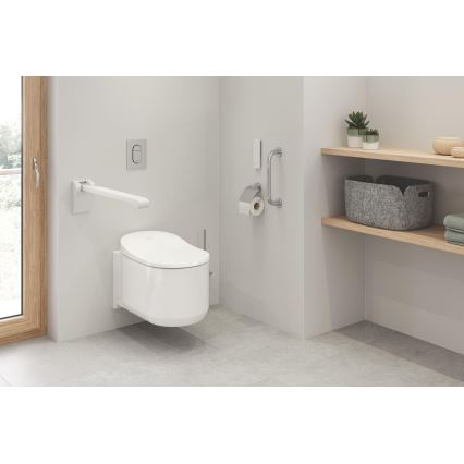 GROHE 40367001 - Porte-rouleau de papier toilette ESSENTIALS 167 x 119 mm chromé brillant