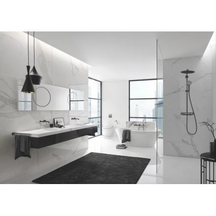 GROHE 40371AL1 - Porte-serviettes ESSENTIALS 439 mm graphite