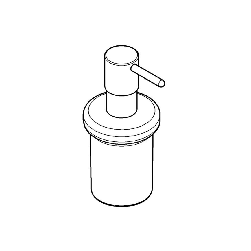 GROHE 40394001 - Distributeur de savon liquide ESSENTIALS 160 ml chrome brillant