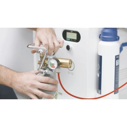 GROHE 40423000 - Kit de démarrage avec bonbonne de CO2 GROHE BLUE 2 kg