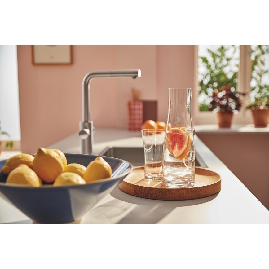 GROHE 40437000 - Ensemble de 6 verres BLUE 250 ml, cristal/transparent