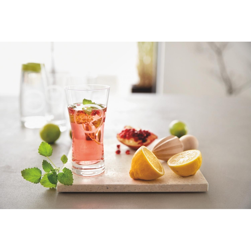 GROHE 40437000 - Ensemble de 6 verres BLUE 250 ml, cristal/transparent