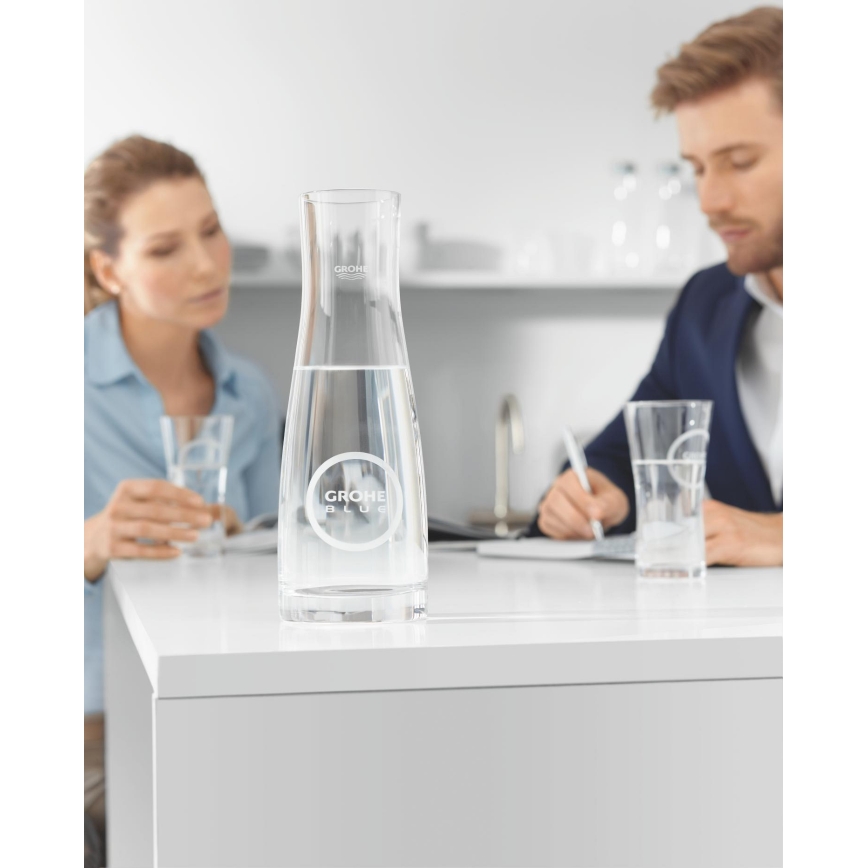 GROHE 40437000 - Ensemble de 6 verres BLUE 250 ml, cristal/transparent