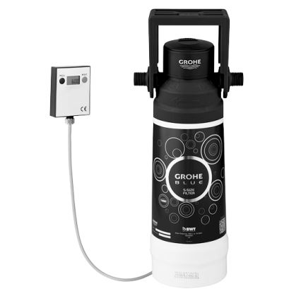 GROHE 40438001 - Kit de démarrage pour filtre S GROHE BLUE, chrome brillant