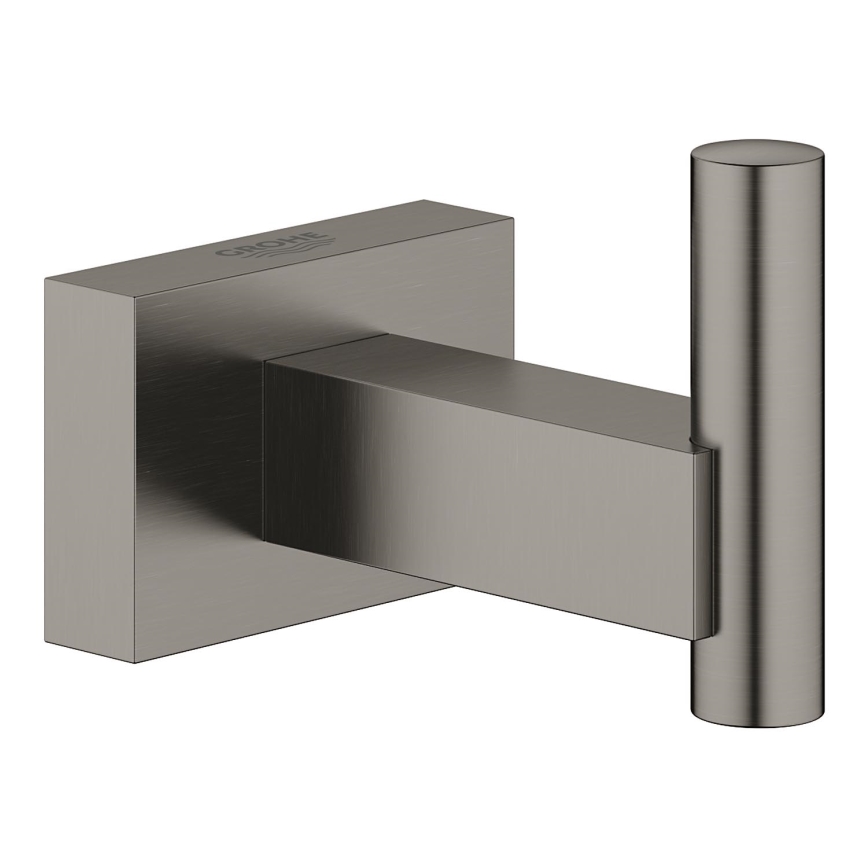 GROHE 40511AL1 - Crochet pour peignoir ESSENTIALS CUBE graphite