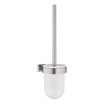 GROHE 40513DC1 - Ensemble de nettoyage pour WC ESSENTIALS CUBE en acier inoxydable