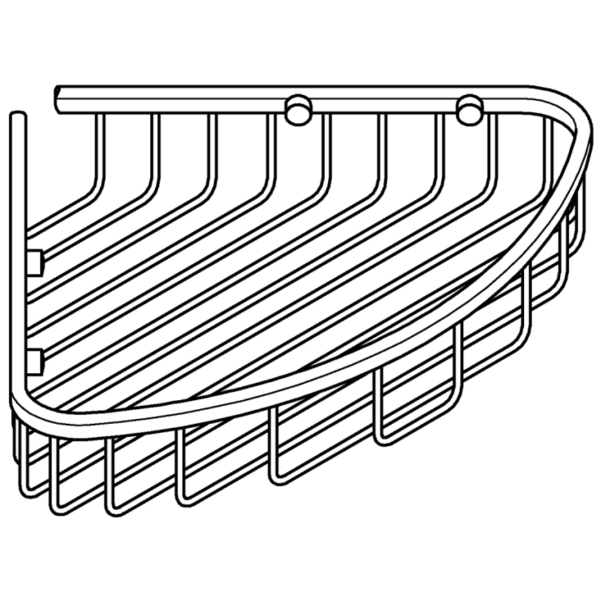 GROHE 40663001 - Porte-savon en fil métallique BAUCOSMOPOLITAN chromé brillant