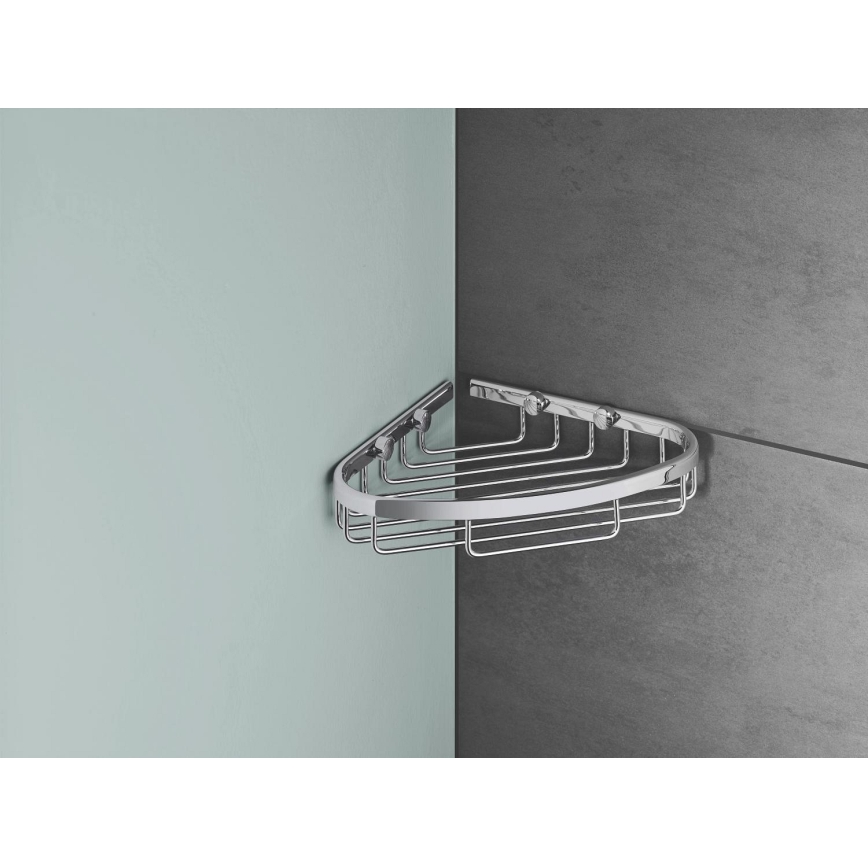 GROHE 40663001 - Porte-savon en fil métallique BAUCOSMOPOLITAN chromé brillant