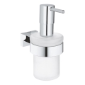 GROHE 40756001 - Distributeur de savon liquide ESSENTIALS CUBE 160 ml chrome poli