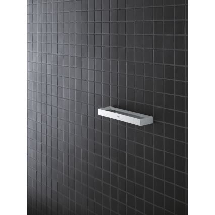 GROHE 40766000 - Porte-serviettes SELECTION CUBE 25 × 6 × 1,5 cm chromé brillant