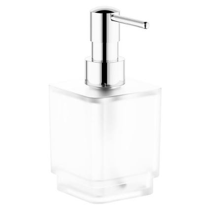 GROHE 40805000 - Distributeur de savon liquide SELECTION CUBE 300 ml chrome poli