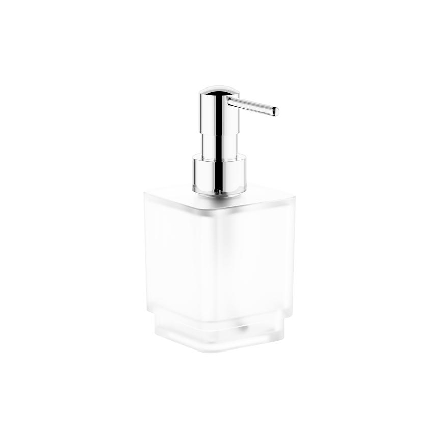 GROHE 40805000 - Distributeur de savon liquide SELECTION CUBE 300 ml chrome poli