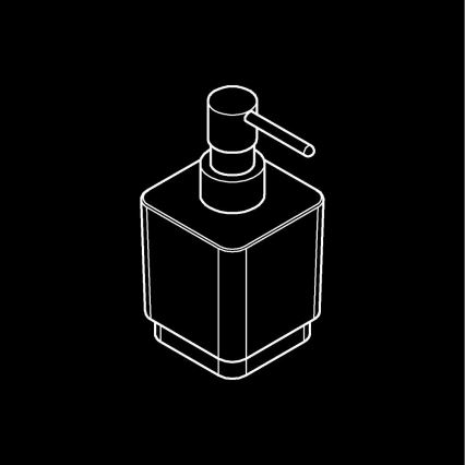 GROHE 40805000 - Distributeur de savon liquide SELECTION CUBE 300 ml chrome poli