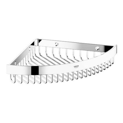 GROHE 40809000 - Porte-savon filaire SELECTION CUBE 20 × 20 cm chromé brillant