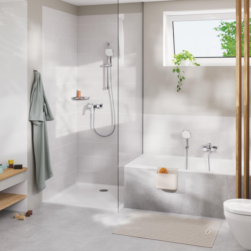 GROHE 40809000 - Porte-savon filaire SELECTION CUBE 20 × 20 cm chromé brillant