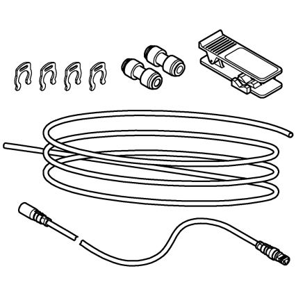 GROHE 40843000 - Kit de rallonge BLUE chromé brillant