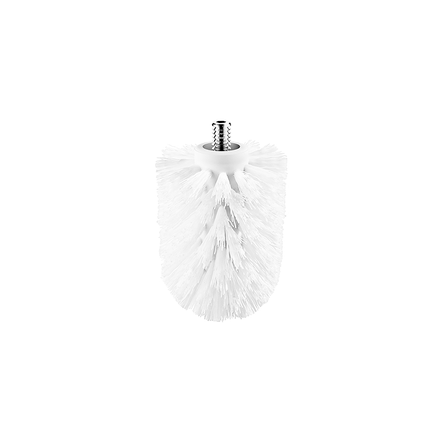 GROHE 40870000 - Tête de rechange pour brosse WC SELECTION CUBE blanche
