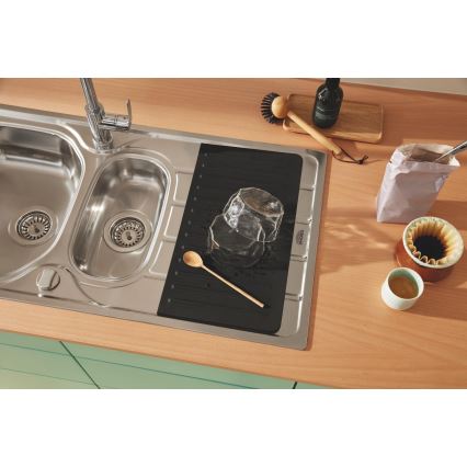 GROHE 40871K00 - Égouttoir 450 x 400 mm céramique/noir
