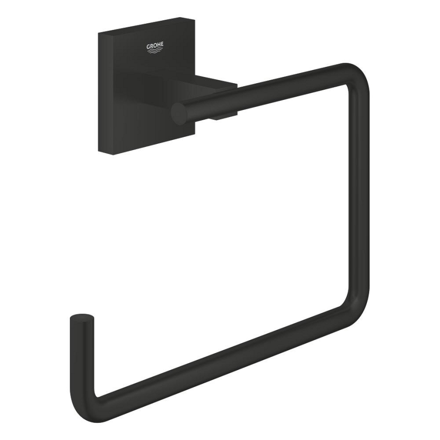 GROHE 409752430 - Porte-serviettes START CUBE 18,8 x 13,8 cm noir