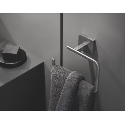 GROHE 40975DC0 - Porte-serviette START CUBE en acier inoxydable
