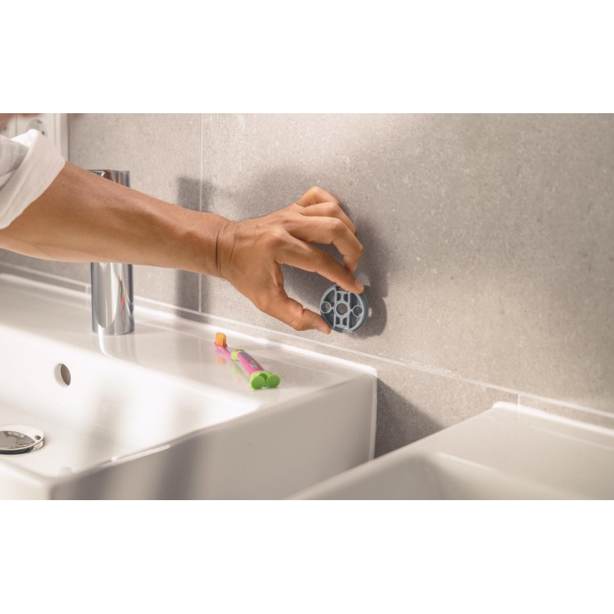 GROHE 40977DC0 - Ensemble de nettoyage pour WC START CUBE en inox