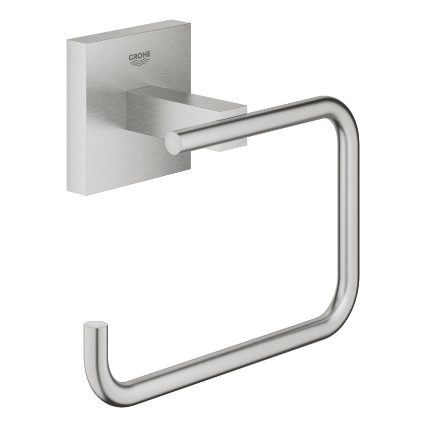 GROHE 40978DC0 - Porte-papier toilette START CUBE en acier inoxydable