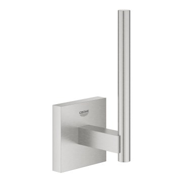 GROHE 40979DC0 - Porte-rouleau de réserve pour papier toilette START CUBE chrome brillant
