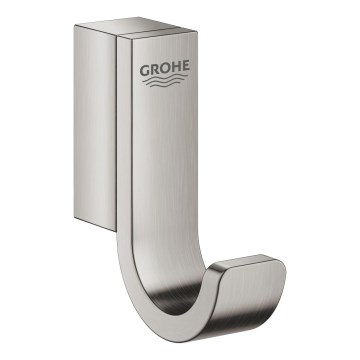 GROHE 41039DC0 - Crochet pour peignoir SELECTION en acier inoxydable