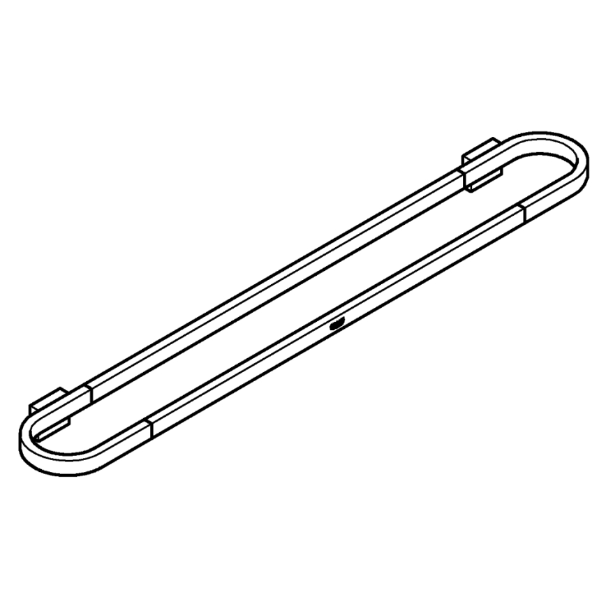 GROHE 41056000 - Barre porte-serviettes SELECTION 600 mm chrome brillant