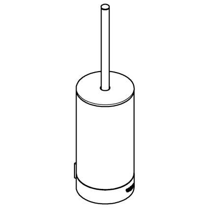 GROHE 41076GL0 - Ensemble de nettoyage pour WC SELECTION doré