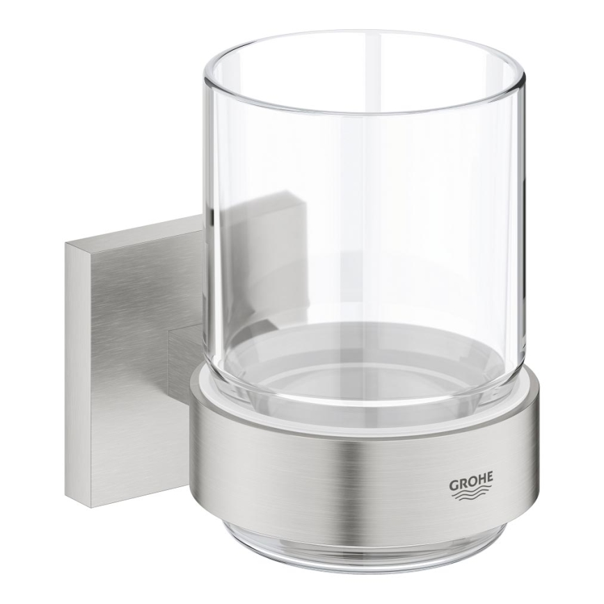 GROHE 41097DC0 - Gobelet avec support START CUBE en inox