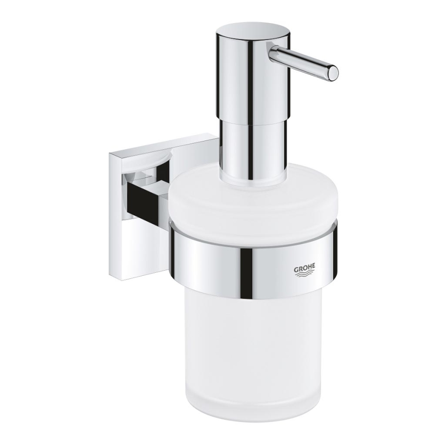 GROHE 41098000 - Distributeur de savon liquide START CUBE 160 ml chromé brillant