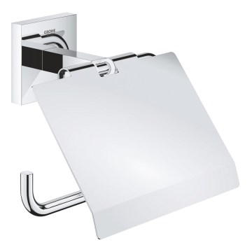 GROHE 41102000 - Porte-rouleau de papier toilette START CUBE chrome brillant