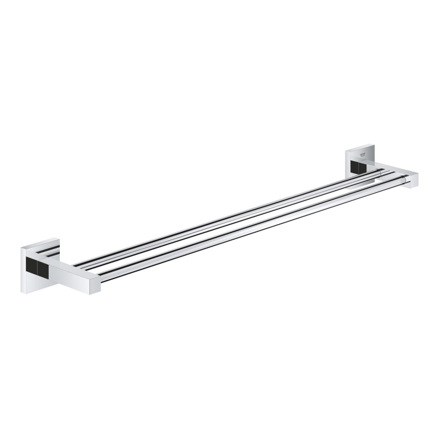 GROHE 41104000 - Porte-serviettes à deux bras START CUBE 654 mm chrome brillant