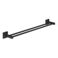 GROHE 411042430 - Porte-serviettes à deux bras START CUBE 654 mm noir