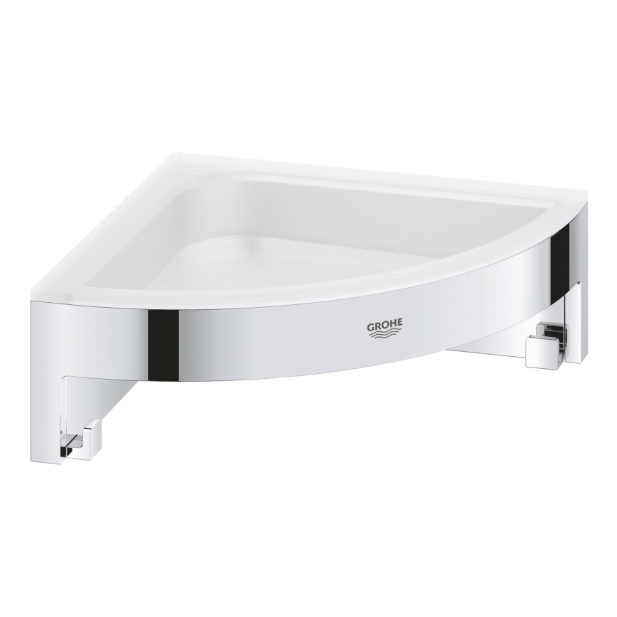 GROHE 41106000 - Étagère d'angle pour douche START CUBE 16 cm chrome poli