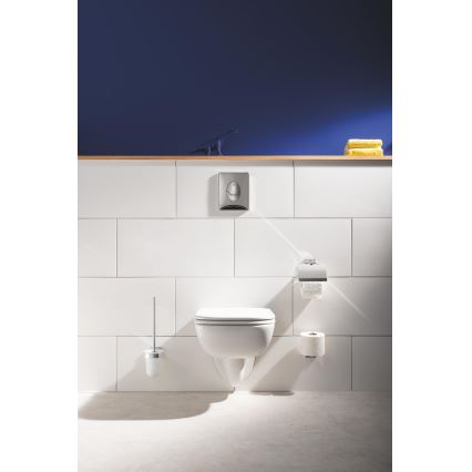 GROHE 41123000 - Ensemble d'accessoires pour toilettes 3 en 1, chrome brillant