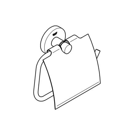 GROHE 41179000 - Porte-rouleau de papier toilette QUICKFIX START chromé brillant