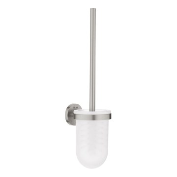 GROHE 41185DC0 - Ensemble de nettoyage pour WC ESSENTIALS en acier inoxydable