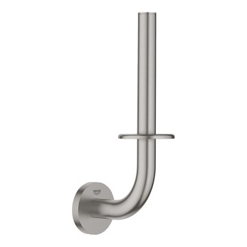 GROHE 41186DC0 - Support pour rouleau de papier toilette de rechange 116 x 232 mm en acier inoxydable