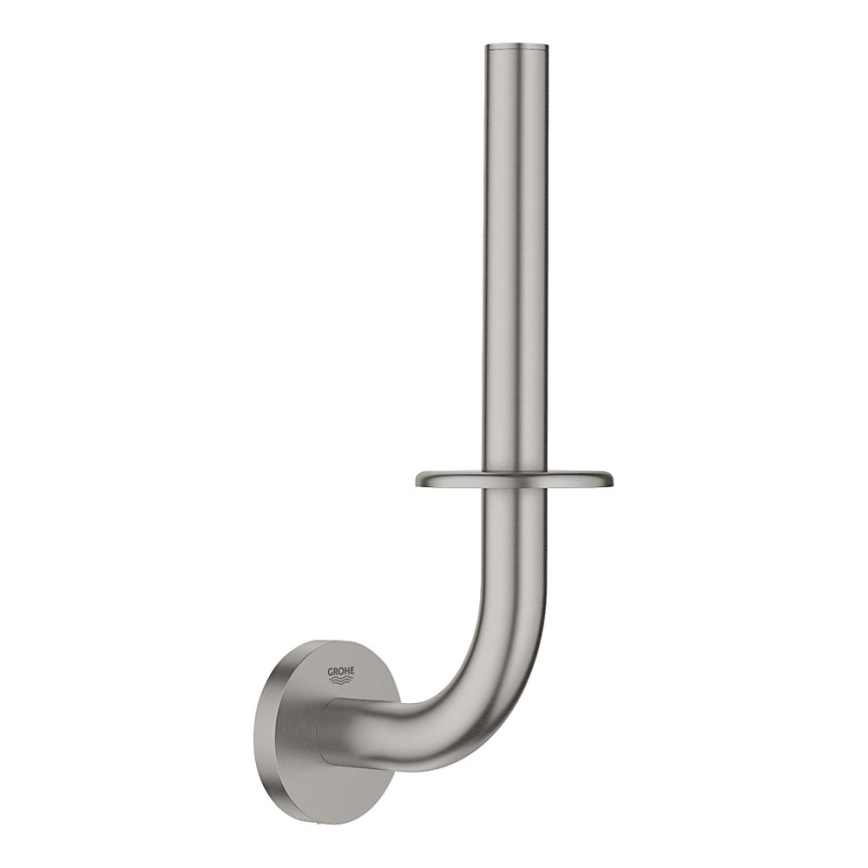 GROHE 41186DC0 - Support pour rouleau de papier toilette de rechange 116 x 232 mm en acier inoxydable