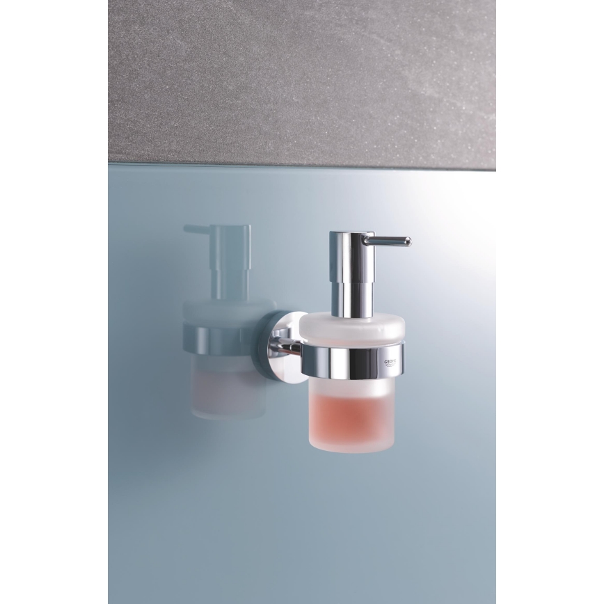 GROHE 41195000 - Distributeur de savon liquide START 160 ml, chrome brillant