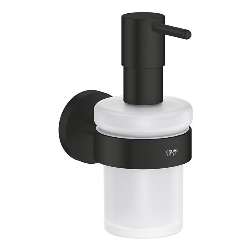 GROHE 411952430 - Distributeur de savon liquide START 160 ml noir