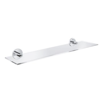GROHE 41202000 - Étagère en verre START 530 mm, finition chrome brillant