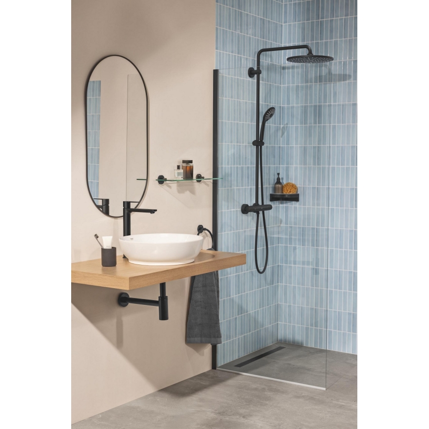 GROHE 412022430 - Étagère en verre START 530 mm noire