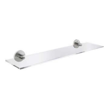 GROHE 41202DC0 - Étagère en verre START 530 mm inox