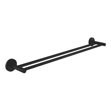 GROHE 412032430 - Porte-serviettes à deux bras START 654 mm noir
